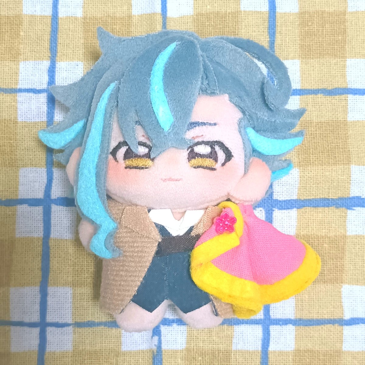 kiyu46577's tweet photo. 映画たんプリのアランくんに脳を焼かれてしまい、映画でしか会えないと思うと気持ちが抑えられなくて生まれました...(. .⸝⸝)
#IINUi
#たんプリ #precure 
#プリキュア手芸部 https://t.co/SduCy1U6O9