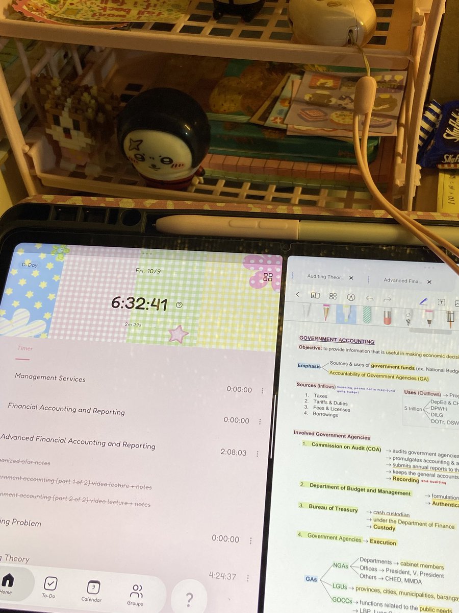 ponyotheCPA's tweet photo. 𖥻 ׁ ׅ  study log | 10.9.26 ! ﹒  ◡◡

— auditing preweek ꣑ৎ
— read audit sampling ˖᯽ ݁˖
— government accounting (video lecture + notes) 𓏲 ๋࣭  ࣪ ˖ https://t.co/YHyWoaXlbc
