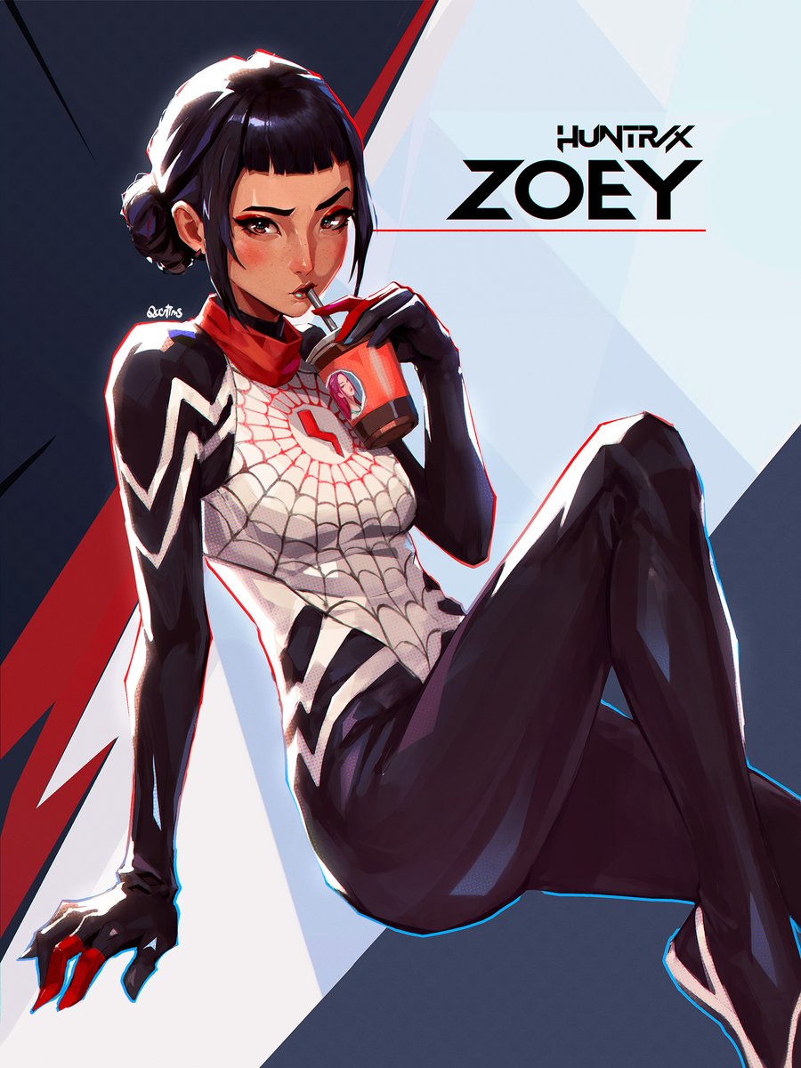 Quentims's tweet photo. time to post Silk Zoey again #kpopdemonhunters https://t.co/kbL42vnr0r
