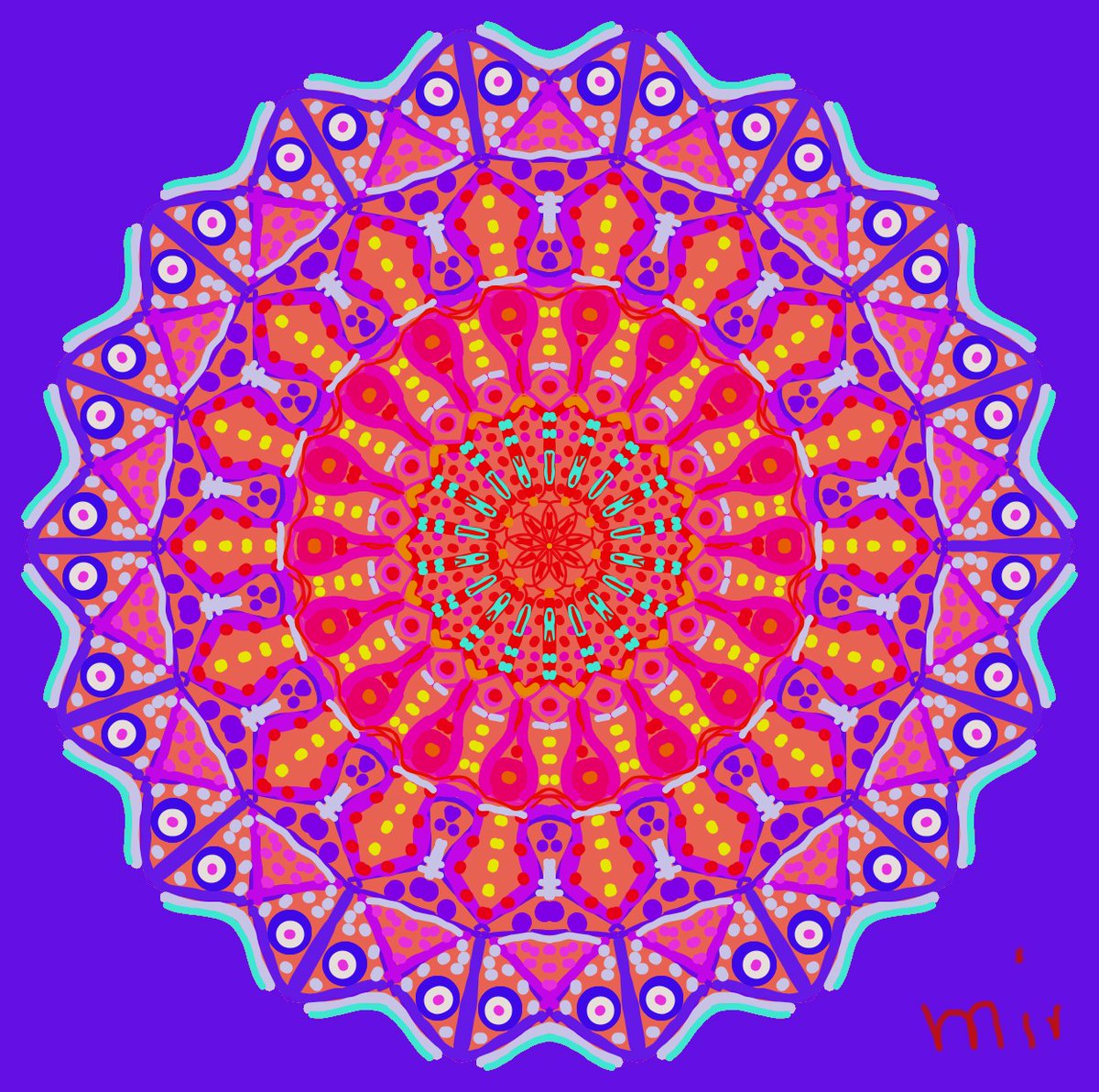 Kronenberg211's tweet photo. Paarse Vrijdag mandala...
#PaarseVrijdag
🩶🩷❤️🤎🩵💜💙💚💛🧡🤍
#art #artistonx #MirCreatiK #Gaba https://t.co/YfdVEDwB9q
