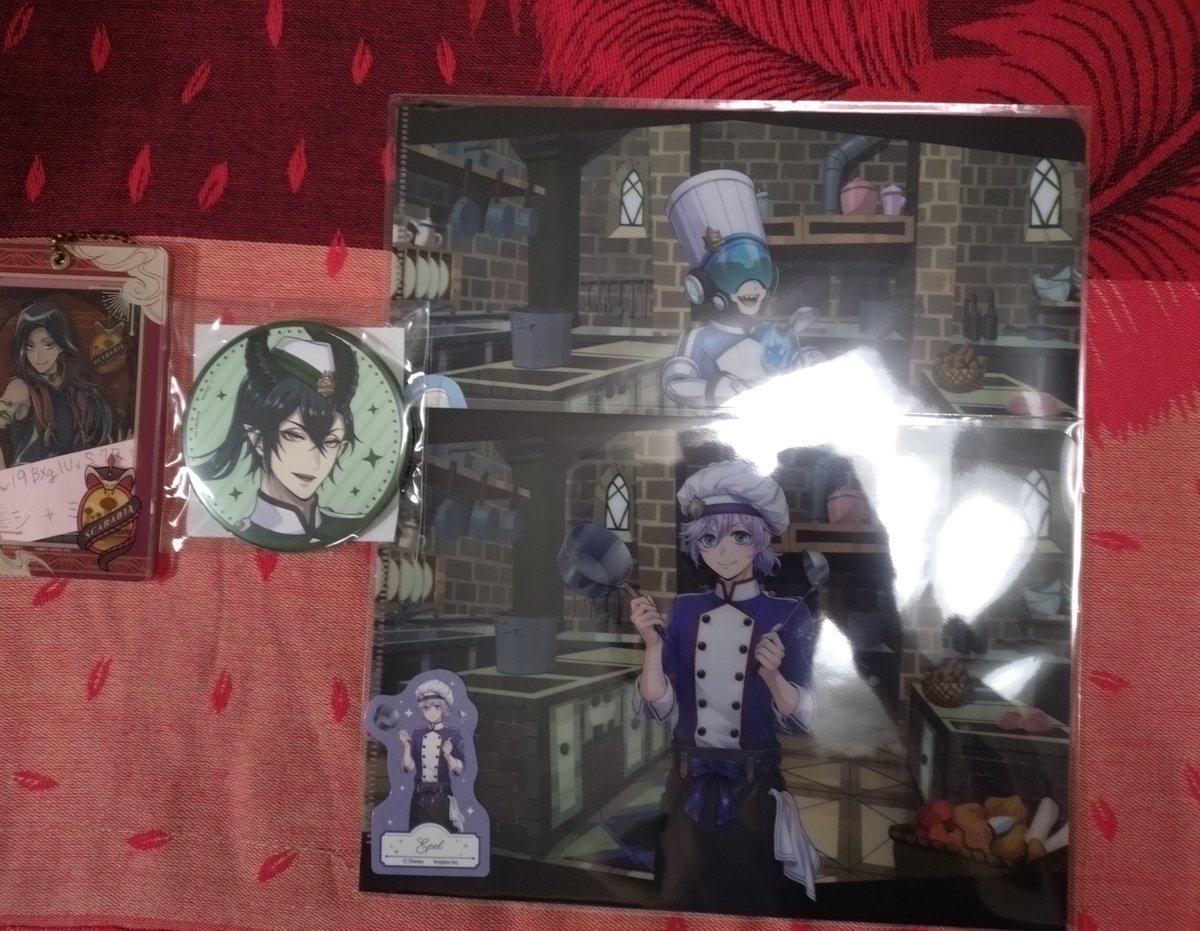 LmwI9BXglUvS7Rb's tweet photo. ツイステ くじ マスシェフ NRCマスターシェフ オンライン くじ vol.2
譲渡·交換

譲:C賞 マレウス
D賞 エペル オルト

求:C賞 定価880円 D賞 400円+送料 or 2枚目からのお品物又は異種ジャミル カリム >vol.1 D賞デュース、トレイ各1

D賞のみ交換、単体の譲渡可
C賞はD賞から1点程を優先いたします。 https://t.co/jqDN64PUSs