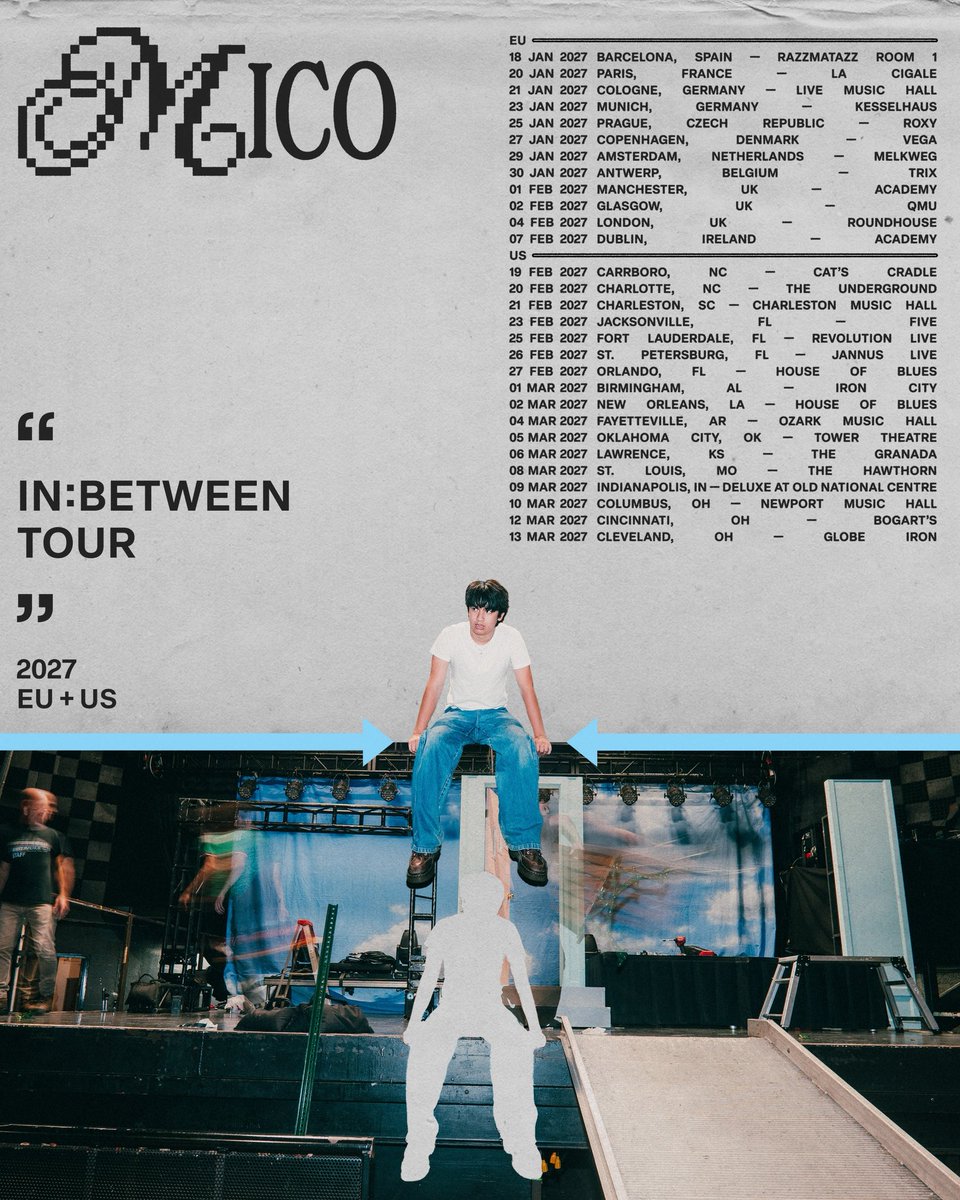 micotoronto's tweet photo. let's do this again ...... the IN:BETWEEN TOUR. EU + US cities this winter/spring.

something old, something new. brand new show, same old crew. hope to see u again soon https://t.co/5M31nVIIuQ