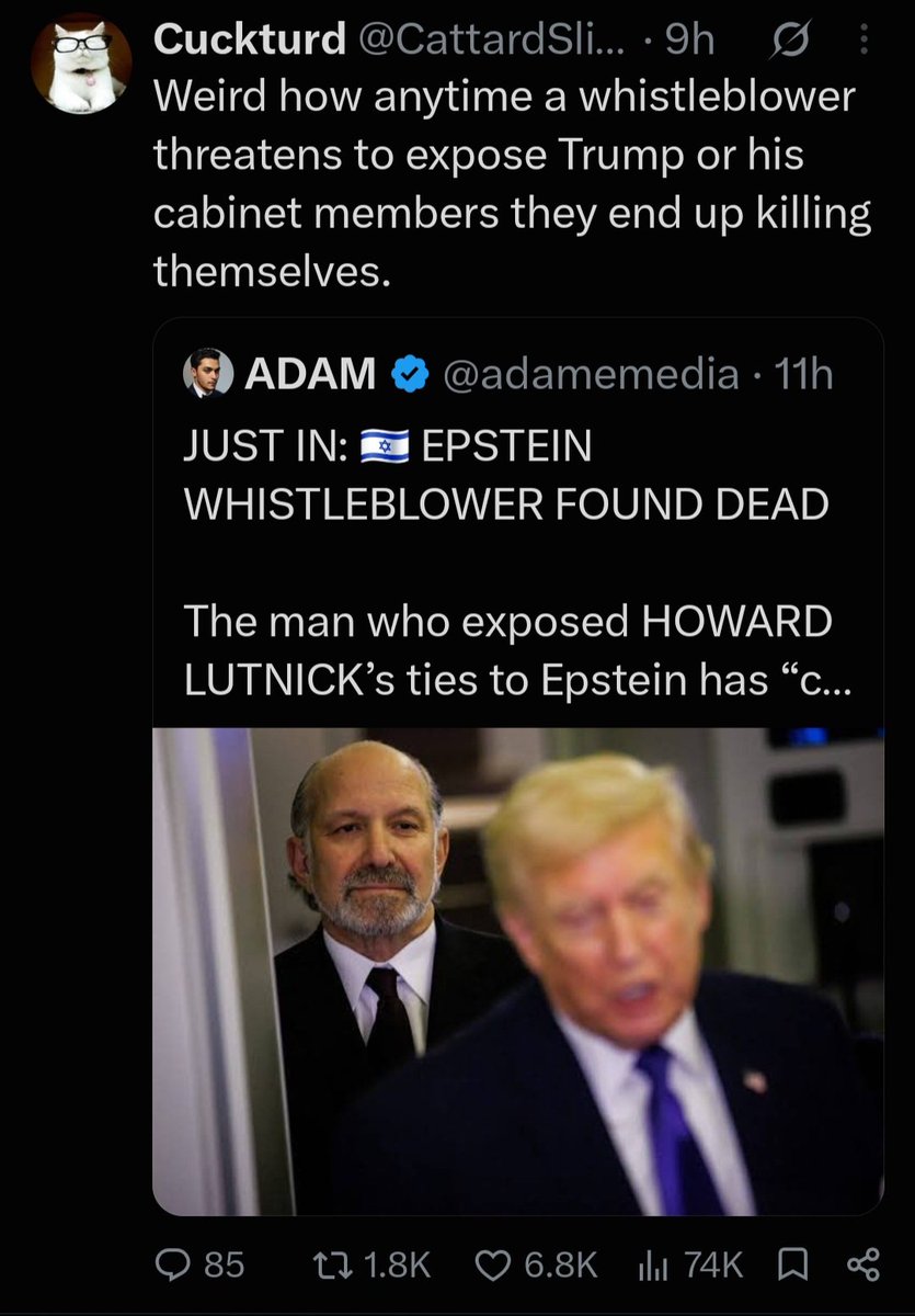 evansj32_12's tweet photo. @LionelMedia The fact that he actually hired and promoted the Epstein List was not on my bingo card.
I think that his pretense at spirituality (photo ops) is like blaspheming the Holy Spirit ie the unpardonable sin. https://t.co/zEWUzM3Yq3