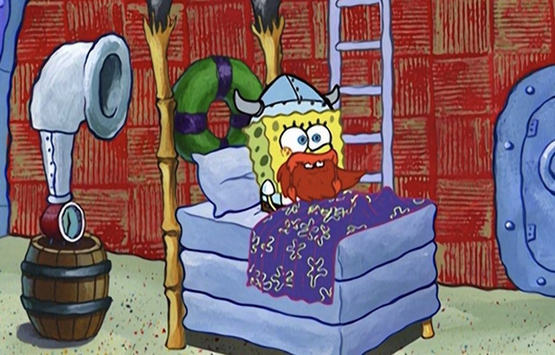 SussedSponge's tweet photo. I like how Leif Erikson Day is a real ass holiday but basically everyone only remembers it because of the bob https://t.co/COLjkBWyXY