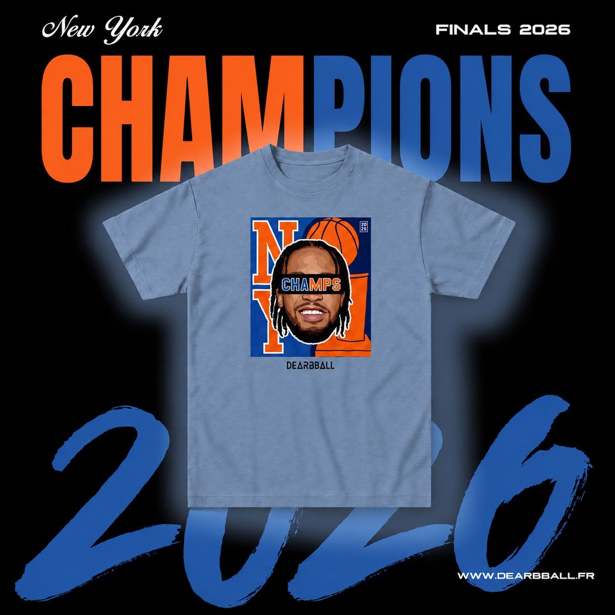 KnicksVerseFr's tweet photo. QUI DIT REPRISE DIT… 
RETOUR DES CONCOURS @dearbball ! 

À 11 jours de l’Opening Night face aux 76ers, tentez de gagner ce superbe tee-shirt ! 

🎯 Pour participer :

🔁 RT ce tweet
✅ Follow @KnicksVerseFr &amp; @dearbball
🎲 TAS le 20/10 ! https://t.co/bS9JPusw9Q