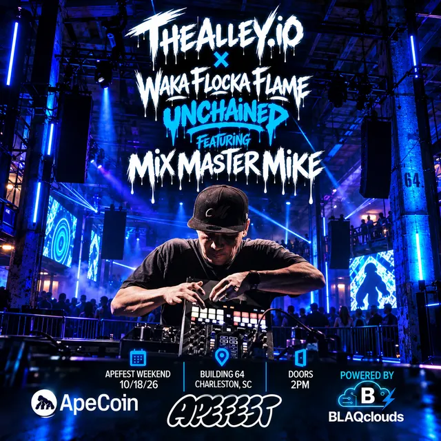 blaqclouds_WY's tweet photo. TheAlley x Waka Flocka Flame: Unchained 10/18, 3:45 – 4:45pm  Mix Master Mike is known for his heavy-hitting bass and intricate scratch routines that have redefined what a DJ can do on the turntables. Drawing on breakbeats, funk, and futuristic scratch techniques, and widely credited with inventing the Tweak Scratch, Mix Master Mike has positioned himself as one of the most influential turntablists in the history of hip hop.  Mix Master Mike first made his name in 1992 as the first West Coast DJ to win the New Music Seminar DJ Battle for World Supremacy, and went on to claim DMC World DJ Championship titles alongside DJ Qbert before co-founding the legendary Invisibl Skratch Piklz. He became the resident DJ for the Beastie Boys, contributing to Hello Nasty, To The 5 Boroughs, and Hot Sauce Committee Part Two, and has since joined forces with Cypress Hill. He continues to push his sound on major stages around the world, from Beastie Boys world tours to becoming the first turntablist to perform at the John F. Kennedy Center, and sharing bills with acts like Cypress Hill, Staind, and Godsmack.