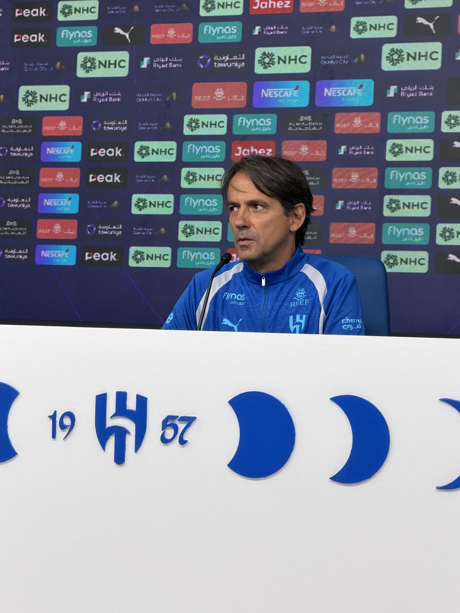 ahmad2man's tweet photo. مدرب #الهلال إنزاغي :

- في تدريبنا الأخير اليوم سنقف على جاهزية جميع اللاعبين سافيتش عاد من المنتخب وثيو وسالم شاركوا في اخر ثلاث تمارين جماعية . 
- نهنئ اللاعبين السعوديين الذين حققوا كأس الخليج، الليلة سنشاهد استعدادهم للمباراة . 

#الهلال_الاتحاد https://t.co/pTGxpP2RhJ