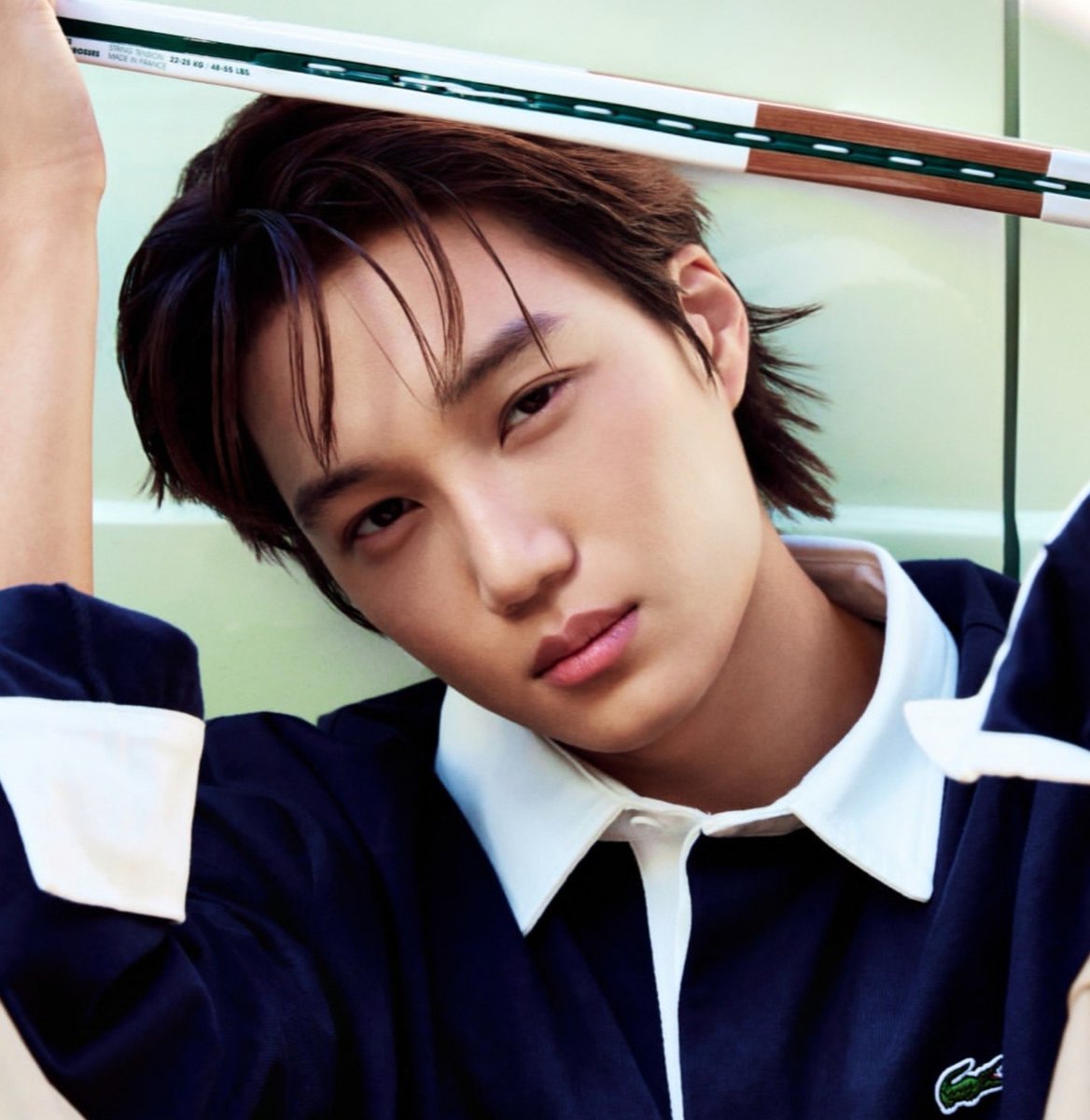FashionistD's tweet photo. Daily dose of PERFECTION and we have #KAI for LACOSTE! https://t.co/18RDgf6INI