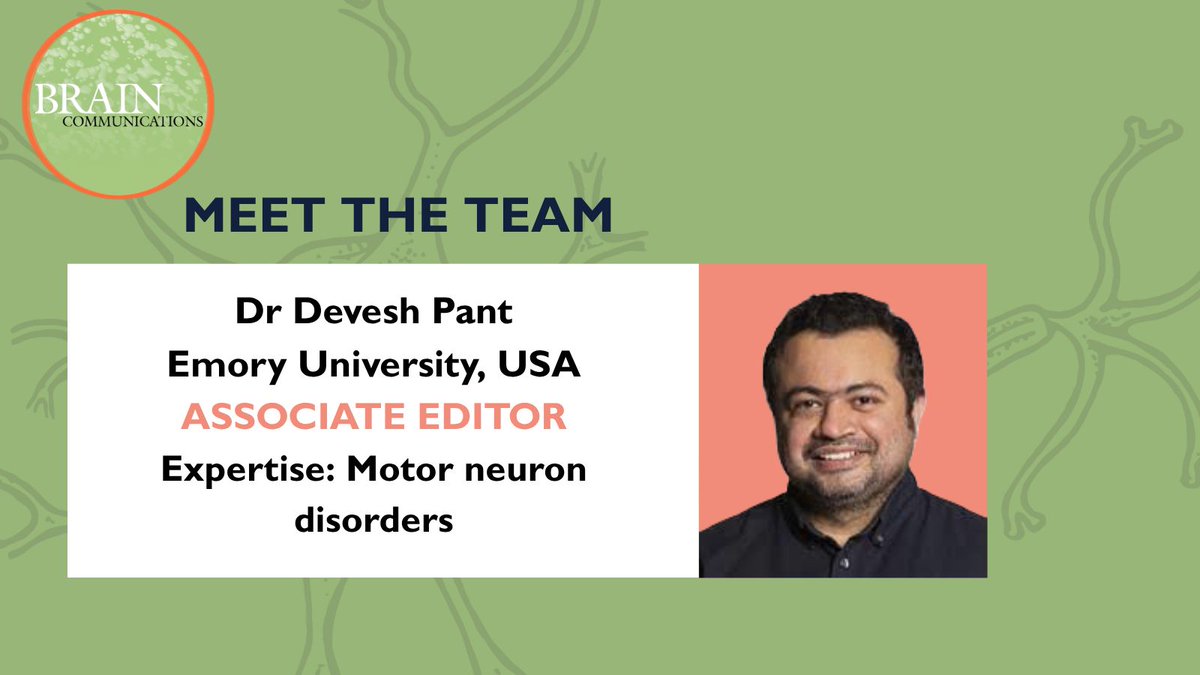 braincomms's tweet photo. Meet Dr Devesh Pant, an Instructor in the Department of Cell Biology at Emory's School of Medicine 👋

He studies molecular mechanisms of amyotrophic lateral sclerosis and related motor neuron disorders, such as hereditary spastic paraplegia and spinal muscular atrophy. https://t.co/ftmqX0d23A