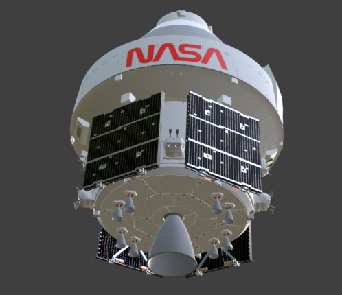 JaredOwen3D's tweet photo. The time has finally come to create a video on the Orion Spacecraft!  (and SLS Rocket) https://t.co/odWlrPkKK1