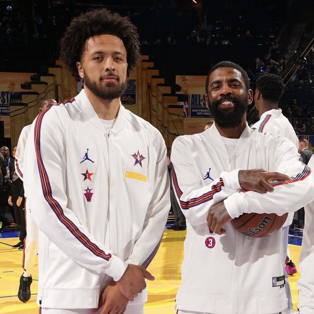 PolymarketHoops's tweet photo. JUST IN: The Pistons are interested in trading for Kyrie Irving, per @vincegoodwill. 🍿

Several members of the organization enjoy his game and fit alongside ball-dominant stars. https://t.co/Ge3EFa88Bk