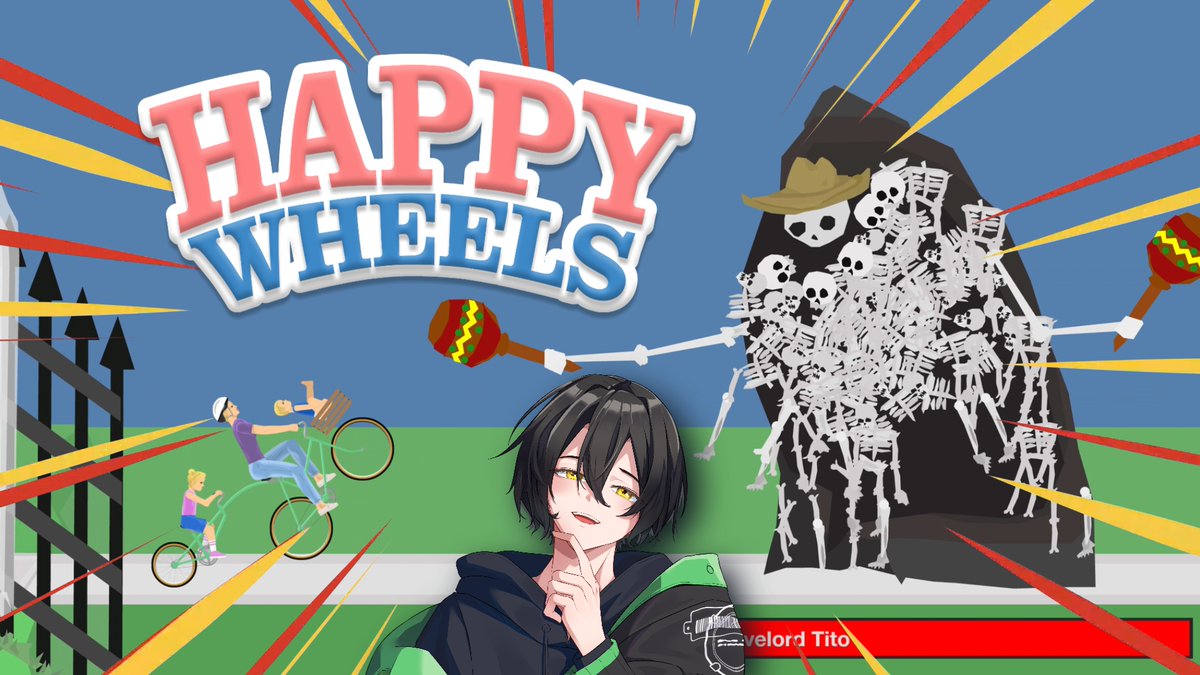 43Codm's tweet photo. 「Happy Wheels」グワーッっとやってどーん！#ホラゲー https://t.co/3YjUKBGPx1 @YouTubeより #happywheels https://t.co/c2cowb1L1W