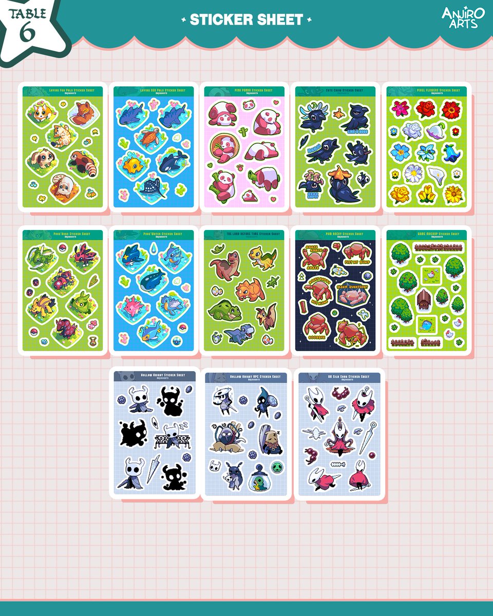 AnjiroArts's tweet photo. Catalogue (1/2)

--------------------------------------------
📷 FREE ENTRANCE
📷 Ayala Malls Circuit, Makati
📷 October 10–11, 2026

#stickercon #stickercon2026 https://t.co/dq7H8Gr7xQ