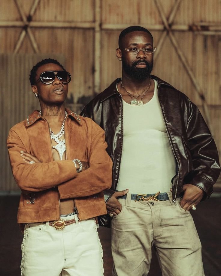 __Otedola's tweet photo. Wizkid and Sarz before and after. https://t.co/1WKC7Bbn8M