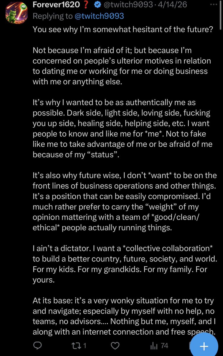 Mitchhauntsyou's tweet photo. That’s the other reason I’m genuinely curious on why ya’ll *wouldn’t* wanna talk to me and get to know me as a friend.

Clearly I’m a friend you’d want on your side 🤷🏼‍♂️ https://t.co/ZwqY2Wmzrg