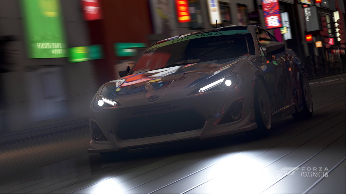 marutake9240's tweet photo. いざ受けやがれ、日除傘寵愛一神！！
クリティカルなリバリーだ😋

Created by @CRC_Nagato
#forzahorizon6 https://t.co/ZpeC6tORsn