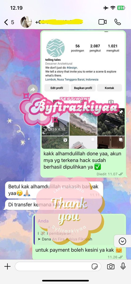 byigger's tweet photo. Open Jasa Hack Akun, Jasa Pemulihan Akun &amp; Jasa Lacak lokasi , Sadap WhatsAp privasi aman𐂂

Jasa balikin akun Instagram dan Facebook, Tiktok, Linkedin, Gmail, Line, Dll. 

Serta : Hapus Akun,Lacak Lokasj,DLL

Fastrespon pastinya!✅
Full Testii, Fast Proses, Wa Di Bio.✅ https://t.co/kjwV7puTHH
