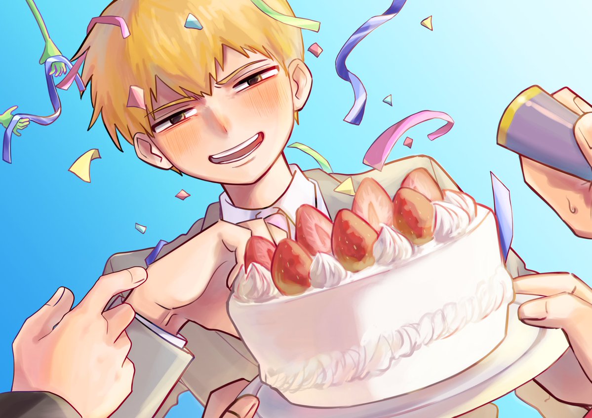 OPANTMAN0000's tweet photo. #霊幻新隆誕生祭2026 
#霊幻新隆生誕祭2026
 お誕生日おめでとうございます🎉🎉🎉
ずっと健やかな師匠でいてね https://t.co/qP3ogZQ9BX