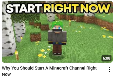 itiswattles's tweet photo. had some thoughts on the future that i wanted to get out so i made a new video on my second channel for ya!

check it out if you've ever thought about making Minecraft videos 😋 https://t.co/QJb9oyFpsU