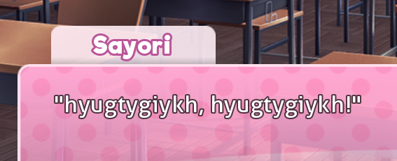 Nixie_Wixie's tweet photo. its gen so funny its like sayori got a stroke trying to call my name https://t.co/SLwxSOeavV