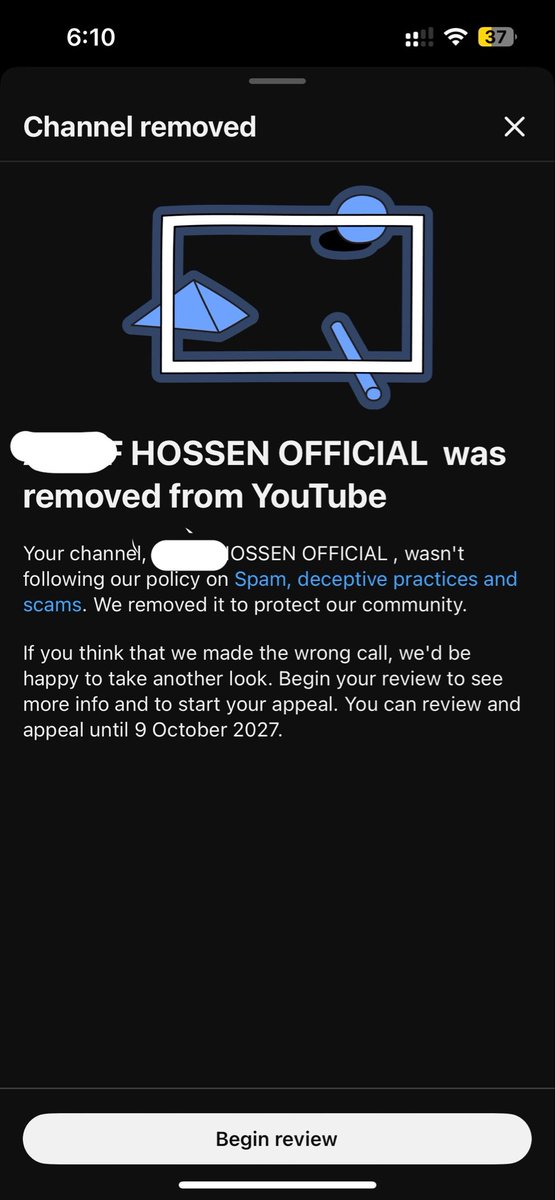 gojoosama's tweet photo. Dear YouTube Team,

I am a content creator who has dedicated more than six years to building and maintaining my YouTube channel. During this time, I have shared vlogs, songs, short videos, comedy videos, and occasional live streams. This channel represents 6 years of hard work and holds many precious memories.

I was deeply saddened to learn that my channel had been terminated. I respect YouTube’s Community Guidelines and have never intentionally violated its policies. I have always worked to create original content in my own style, even when my videos received few views.

I have never upload any harmful or sexual videos in my youtube channel 

I respectfully request that your team review my channel

I have invested considerable time and effort in this channel over the past six years. I deeply value the opportunity to create on YouTube and hope to continue sharing content responsibly with my audience.

@YouTubeCreators @YouTube @TeamYouTube