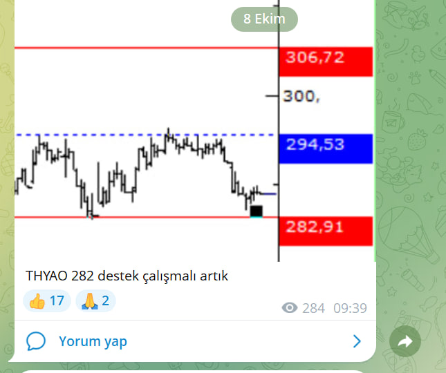 Craig04152's tweet photo. 8 Ekim Perşembe #THYAO   282 altı stopla 292 yi izliyoruz. https://t.co/7S1X2c8OYD