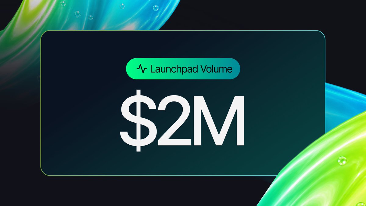 Jupaddotfun's tweet photo. Jup Pad has now done over $2m in total launchpad volume. https://t.co/hpYND71Oie