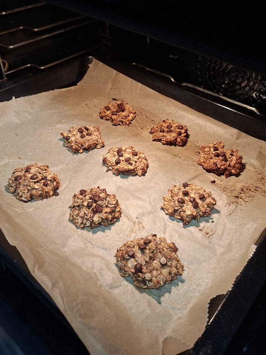fr3minet's tweet photo. made some oat cookies :] 60~ cal per cookie and they taste pretty good https://t.co/S8XReguHmA