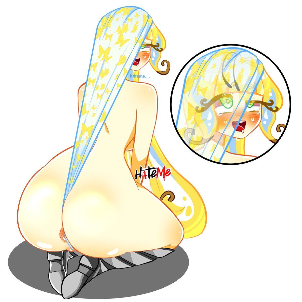 HassenH4M's tweet photo. 🐔Day 5: Atomic Wedgie🐔 

I drew Sugarfly Cookie at the recommendation of a follower on my DA :3

#wedgies #nsfwartist #inktober #wedgietober #wedgie #atomicwedgie