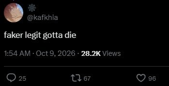 villiefi's tweet photo. @TbLoverbaby well we aren’t the ones wishing death upon a real person over a fake band so https://t.co/dsiXR5DMDe