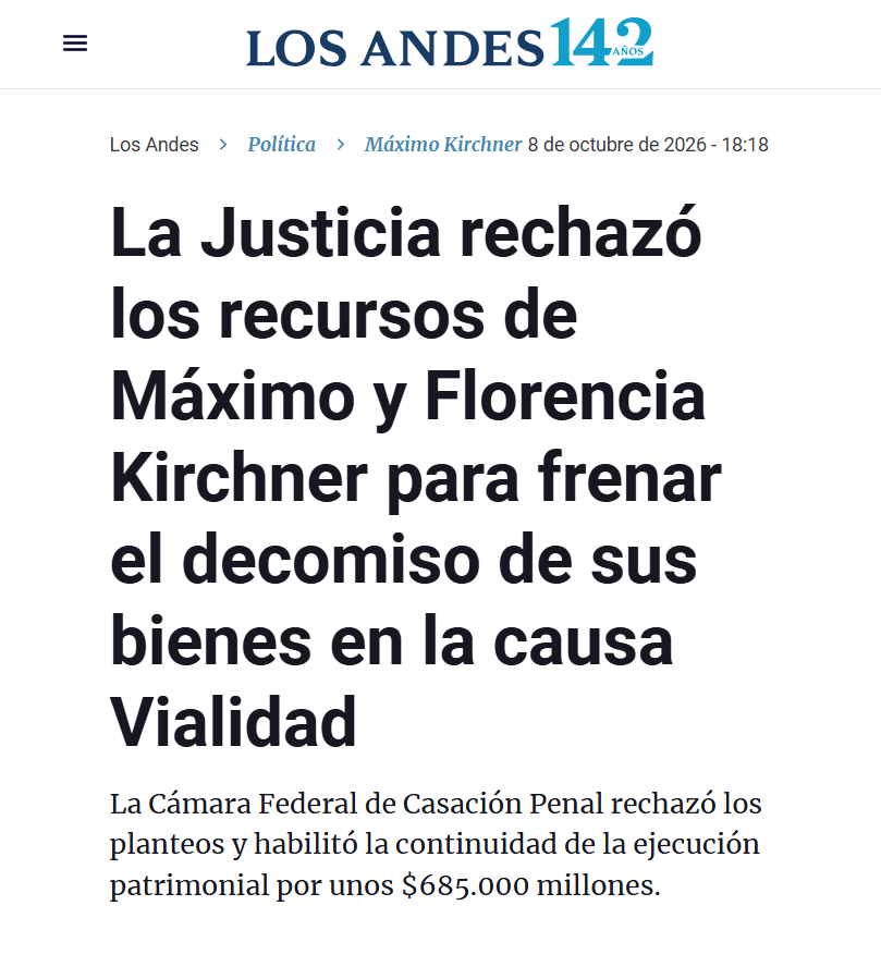 KalinaAnnGG's tweet photo. Gran noticia para todos los argentinos de bien. https://t.co/xZWESXrJVU