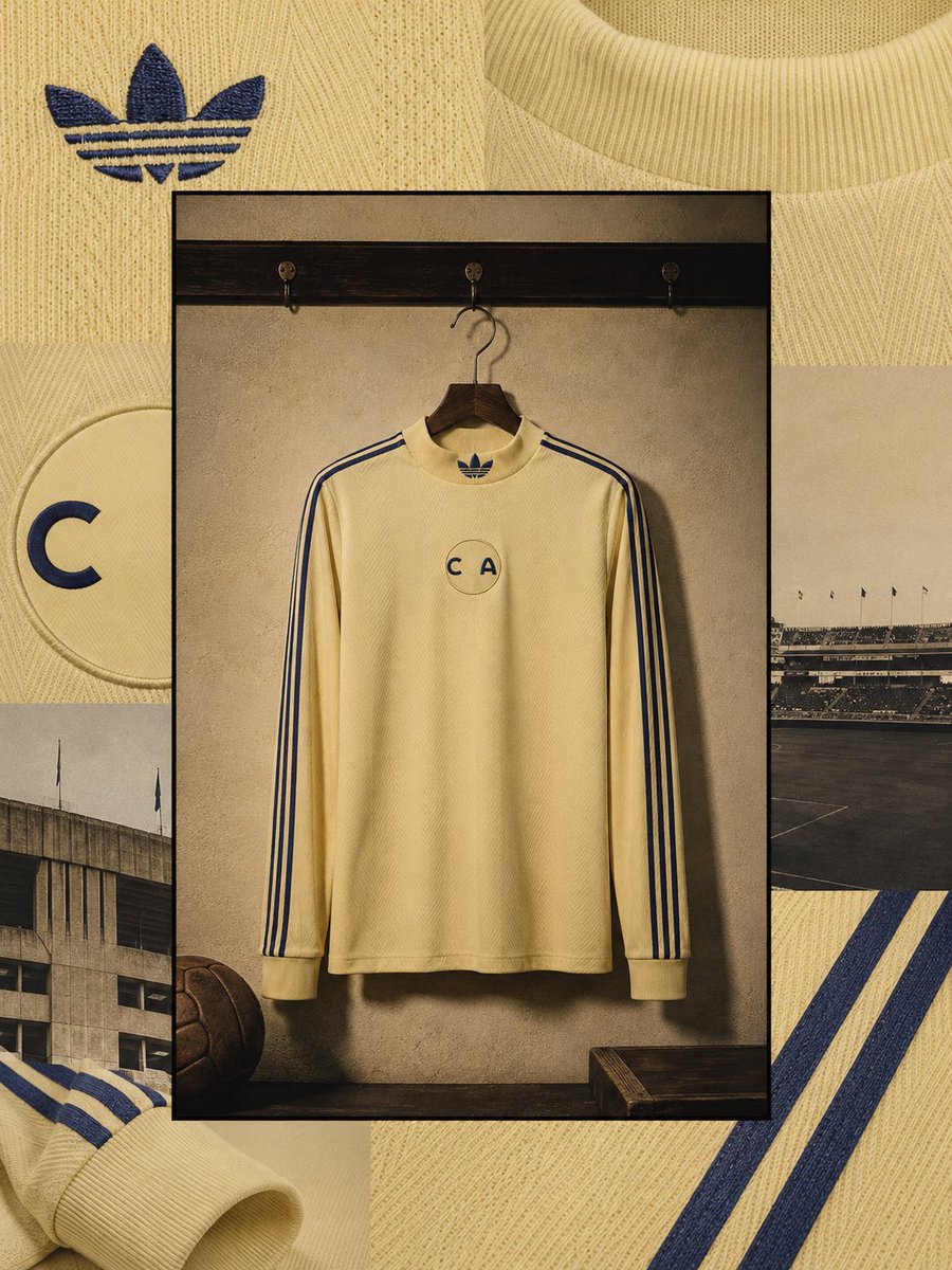 ResacaAmerica's tweet photo. SON UNAS BELLEZAS. 🤩🦅

Mira en detalle la colección de prendas superiores del Club América por el 110 aniversario. 😮‍💨

La elegancia de nuestro equipo, fusionada con un diseño histórico que prevalece a lo largo de los años. 🙌

¡¡SE LUCIERON, @adidasMX!! 🔥 https://t.co/6wl9tsE7ek