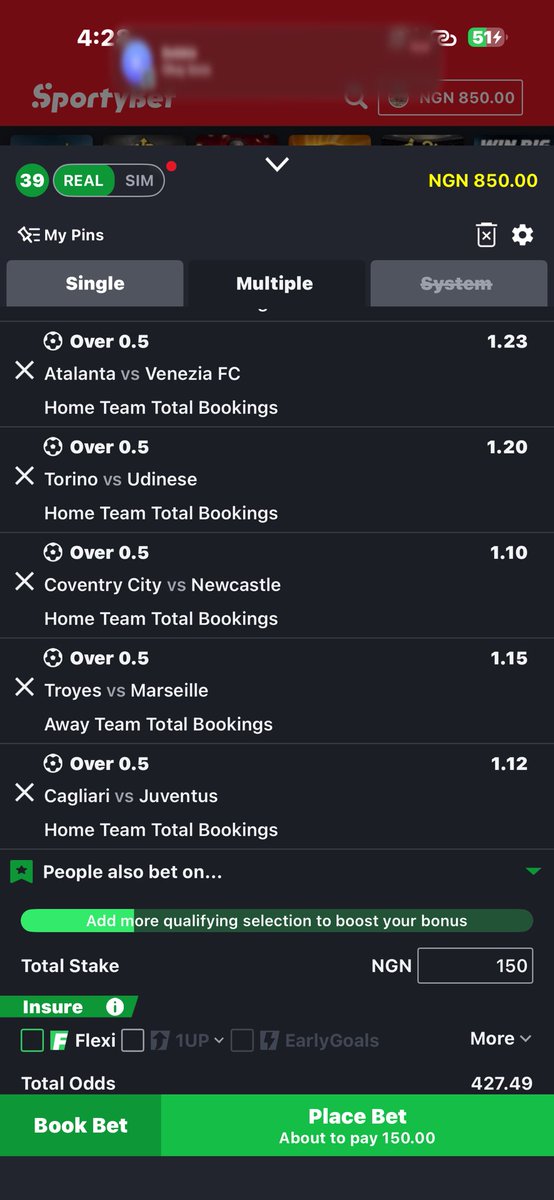 Boomtips_wins's tweet photo. Join Telegram to get the code don’t miss it 🔥🔥
https://t.co/VsMwN5LQcC

Team over 0.5 yellow cards 400 odds https://t.co/dDeoci8DKV