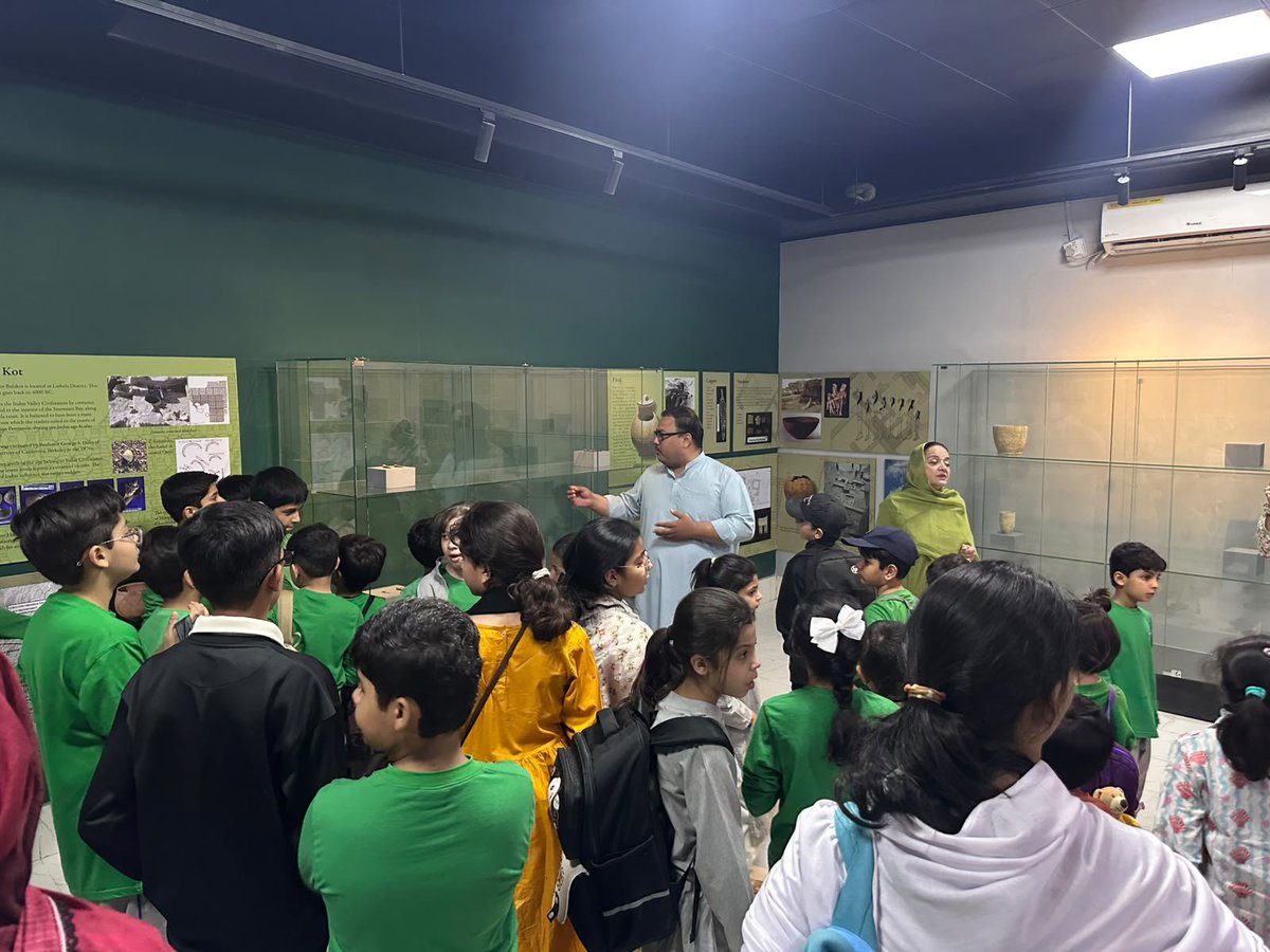 MehrgharMuseum's tweet photo. Educational Visit to Mehrgarh Museum Quetta

Students of United Charter Schools, Jinnah Town Campus, visited Mehrgarh Museum Quetta to explore the archaeological heritage and ancient history of Balochistan.

#britishcouncilPakistan #ICOMPakistan https://t.co/yR4Rv5dI5O