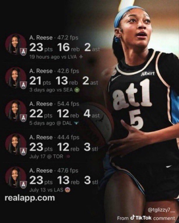 tyriq1998___'s tweet photo. How can you chase a championship on teams that never won a championship 🤡 lsu didn’t win a championship until she led them in points rebounds steals and blocks and Atlanta didn’t move past the first round until she got there. She dominates both ends while playing out position. https://t.co/fDnxz5pNnW