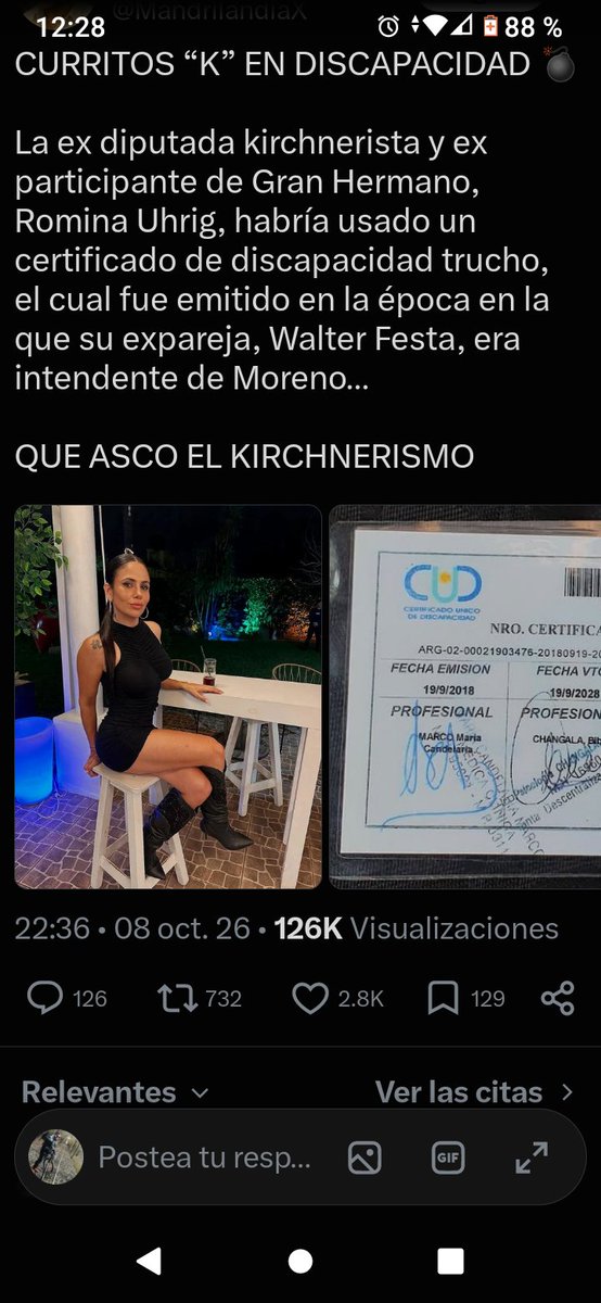 ayuda99829's tweet photo. #MileiEsUnaEstafa
Saben cuánto más debe haber de esta estafa a los discapacitados los kukas también los hicieron con los jubilados muerto no me olvidó.los estafadores son y serán siempre los ZURDOS https://t.co/AJGzox94Xg