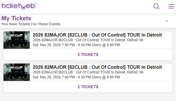 oh_kayto's tweet photo. SEEING 82Major!

VVIP ticket and selfie bundle in hand—yechan, you're not getting away from me so easily..

btw @LeoPresents &amp; @TicketWeb, i hate you and your site glitching so often tht everything showed as sold out and i had to have 2 comps + 5 incognito tabs to get anything... https://t.co/sFCApEWDYJ