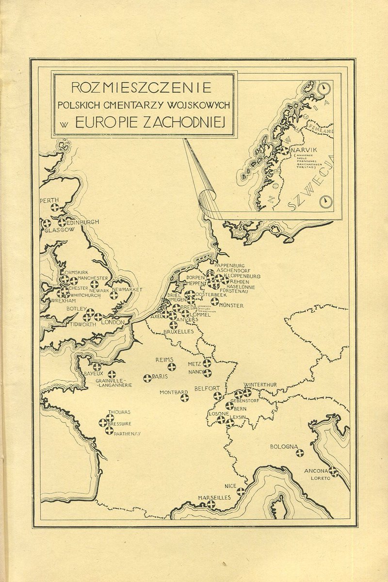 MJBudzinski's tweet photo. Polish Military Cemeteries in Western Europe https://t.co/dbmFxfcIdj