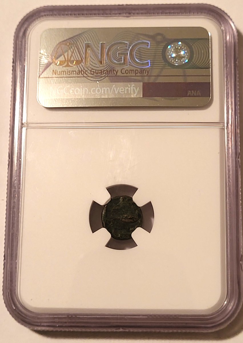 TNumismatics's tweet photo. **Coin of the Day**
Ancient Greek Aeolis - Elaea c 350-300 BC AE11 VF NGC
Always FREE Domestic Shipping! https://t.co/UyMDYwsRr6
#coins #coincollecting #NGC #ngccoins #ngccoin #ancientcoins #greekcoins #gradedcoins #certifiedcoins https://t.co/CSBnkYySRk