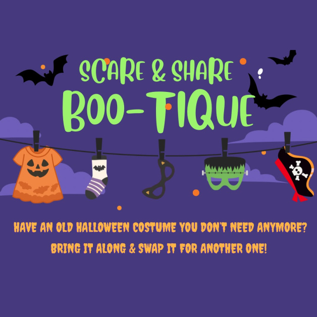 LibrariesNL's tweet photo. #NewmainsLib are hosting a special Scare &amp; Share Boo-tique from Friday 16 October to Thursday 29 October.

Call the library for full details. Donations welcome until Saturday 24 October. https://t.co/0Cmu782nf3