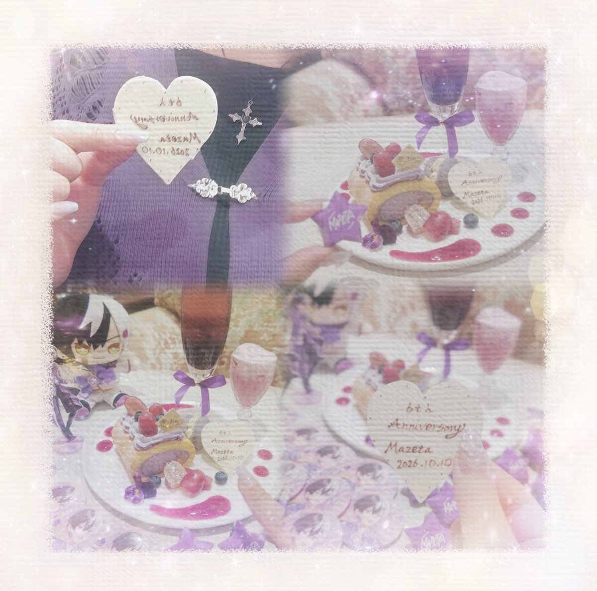 maze3aya12's tweet photo. 𓂃𓈒𓏸 💜 6th Anniversary 💜 𓏸𓈒𓂃

まぜ太くん、活動6周年おめでとう！
まぜ太くんに出会えたことが私の人生の宝物👑
たくさんの幸せをありがとう！

これから先もずっと大好きだし、これからもたくさんの愛を届けさせてね😈💜

(感謝の気持ちはALT＆DMにて✨)

#まぜ太活動6周年 #まぜ太はよみろ https://t.co/rmjBlLZvy6