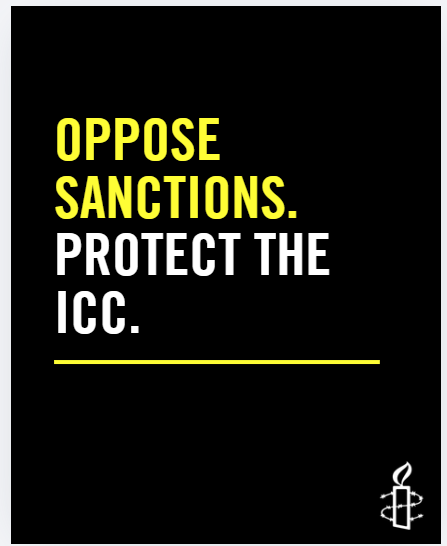 ErikaGuevaraR's tweet photo. Today, the Nobel Peace Prize honored Navi Pillay's extraordinary legacy: the belief that no one is above the law and that victims deserve truth, justice and reparations.

Just hours later, the @POTUS administration sanctioned the International Criminal Court itself in an attempt to undermine that very principle.

The answer must be resistance, solidarity and a determined defence of international justice. States cannot remain silent. They must act now to protect the @IntlCrimCourt, resist efforts to obstruct its work, and reaffirm that no one is above the law. 

Read our @amnesty position: https://t.co/2WbpJte6kg