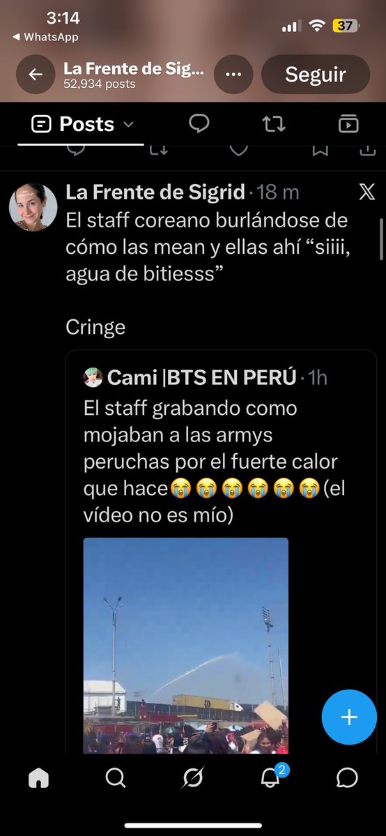 yothva_ty's tweet photo. 🚨
Pasen a reportarle el perfil a esta vieja obsesionada. Se la vive hablando de BTS, ya parece más fan que hater.

📌 https://t.co/9AxgJ0lx7Q https://t.co/j6Q0E5I6T1