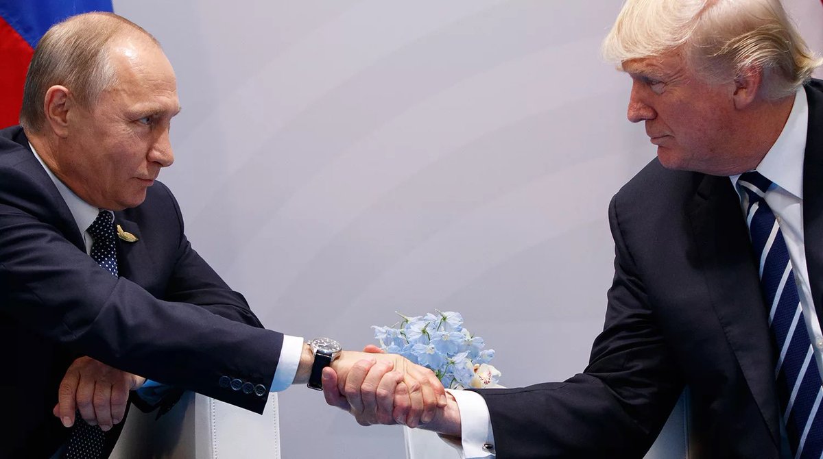 Alex_Oloyede2's tweet photo. ‼️🇷🇺🇺🇸 "The Russian Federation is ready to supply oil to the US and the world."

– President Putin after talks with US President Trump https://t.co/Mdsc3XkqlC