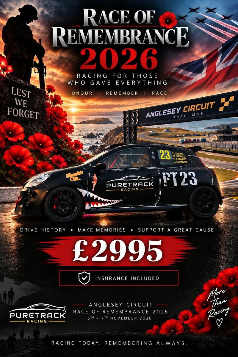 KeylineComms's tweet photo. 📍 Anglesey Circuit
📅 6–7 November 2026
💷 £2,995 — insurance included
We’re looking for two drivers to be part of it. If you’re interested, message directly for the full details and driver requirements.

@BRDCSilverstone @FemalesinMSport  @BMWMotorsport 
@PaulONeill29 
🏁🏁🏁 https://t.co/Ya0IvFsL4m