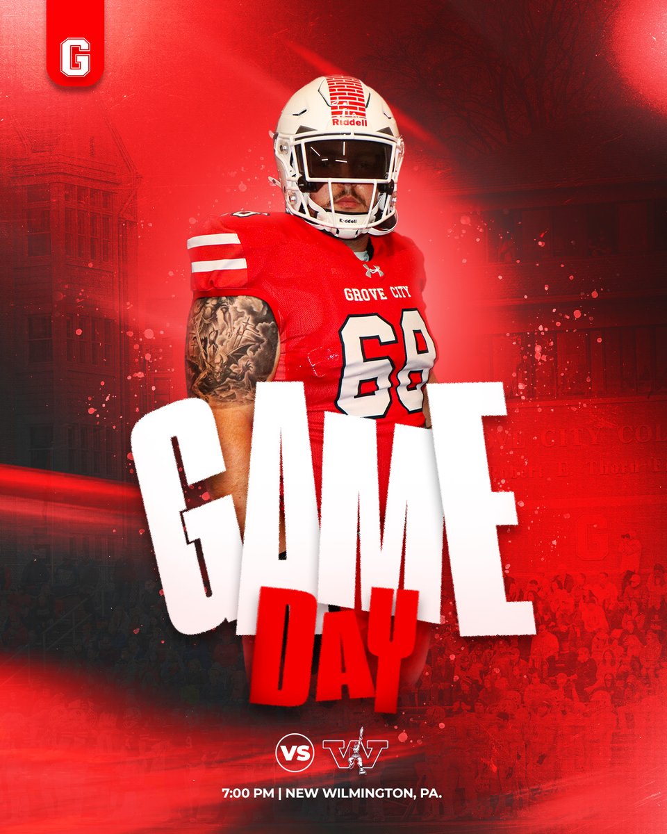 GCC_Wolverines's tweet photo. 𝐒𝐀𝐓𝐔𝐑𝐃𝐀𝐘 𝐍𝐈𝐆𝐇𝐓 𝐅𝐎𝐎𝐓𝐁𝐀𝐋𝐋! 🏈

🆚 Westminster
📍 New Wilmington, Pa.
🕖 7:00 PM
📻 https://t.co/aPkpe0mPuo
📺 https://t.co/zF6HGHOo29

#WolverinesTogether | @GCC_FB https://t.co/ct5OlBUNWZ