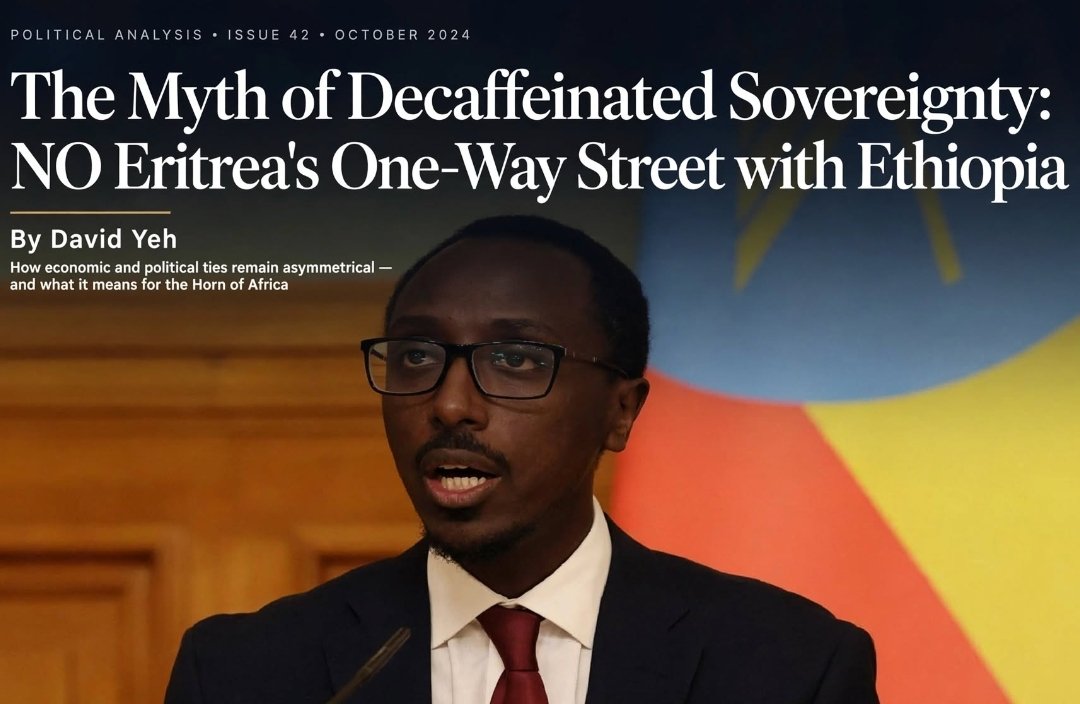 Yehdavid's tweet photo. The term 'decaffeinated sovereignty' isn't law, it's branding for irredentism. #Eritrea insisting its border &amp; Red Sea coast are non-negotiable isn't a shield. #Ethiopia claiming another state's coastline as existential is the real one-way street.
👇👇👉
https://t.co/OokQmv7awR https://t.co/4YkKpZzh0y