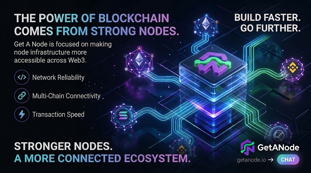 GetaNode_sol's tweet photo. Behind every blockchain lies a network of nodes keeping everything running. 

From processing transactions to maintaining network reliability, nodes are essential to the decentralized future.

Get a Node is focused on making node infrastructure more accessible across Web3.

Stronger nodes. Better connectivity. A more connected blockchain ecosystem. 

#GNODE #Web3 #Blockchain