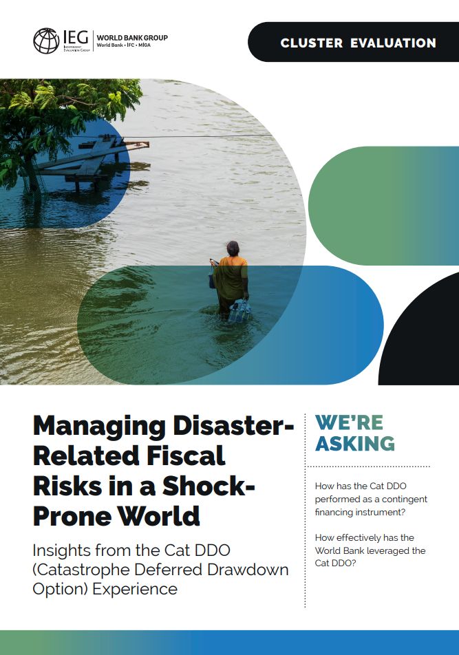 GFDRR's tweet photo. Contingent financing instruments like Cat DDOs provide countries with rapid access to recovery financing after a disaster.

GFDRR technical assistance has been instrumental in helping countries develop policy frameworks which enable them to access these instruments.  A recent evaluation takes a closer look: https://t.co/y6mrR2yOoX

#ResilienceStartsAtHome #DRRDay