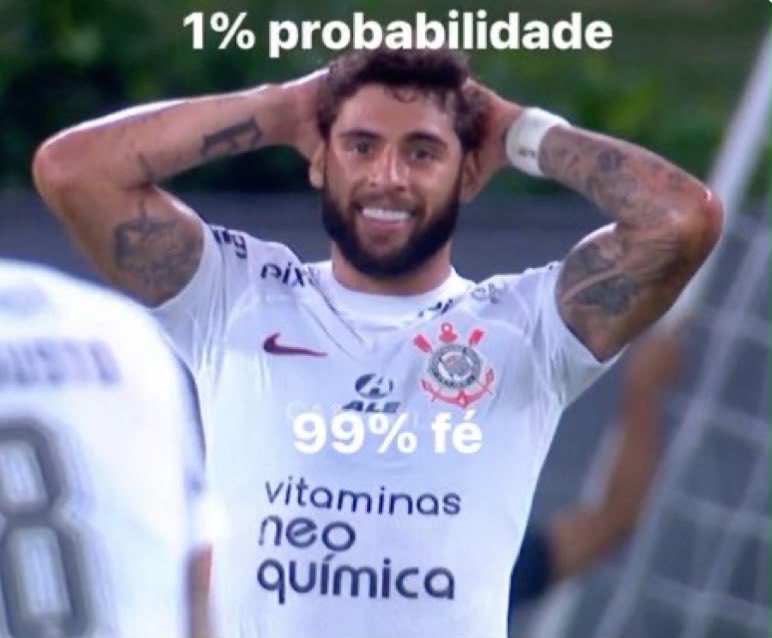 zustavo's tweet photo. quem diria né, usar esse meme pra fugir do rebaixamento 

obrigado corinthians 

vc acabou com minha vida https://t.co/hzdVFyTRHs
